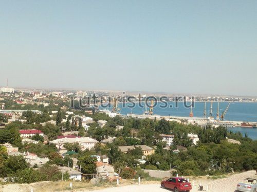 Вид на город Феодосию