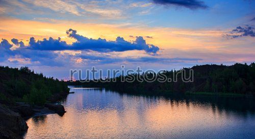 В Тульской области есть маршрут голубых озер Кондуки