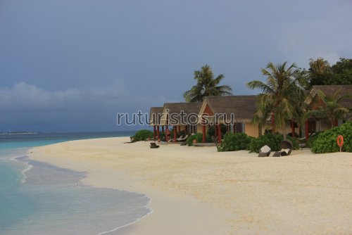 Пляж на Мальдивах